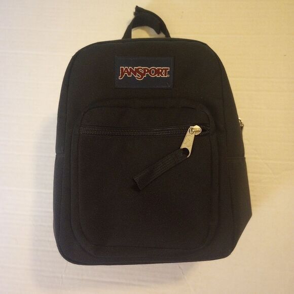 Jansport Insulated Lunch Box Zipper And Velcro Handle - Picture 1 of 8